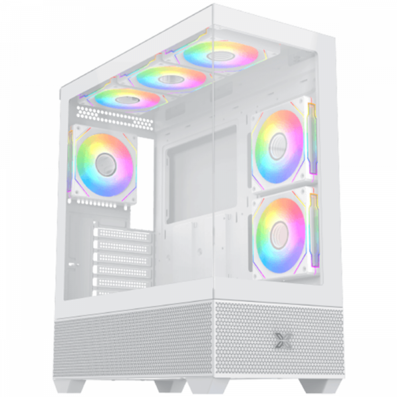 Alphard Arctic (WH,EATX,U3x1&U2x2,Front&Left TG,5PCS G20A Arctic Reverse&1PC G20A Arctic,ARGB Remote Control Box)