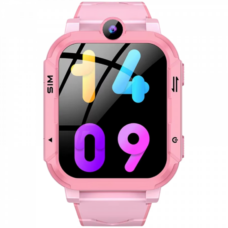 Blackview Z20 Kids 4G 1.83-inch HD Touchscreen 240x284 ARM Cortex-R5 16MB/16MB 800mAh Magnetic Charging IP67 8MP Camera GPS+WiFi+LBS SOS Call Android OS Rose Pink