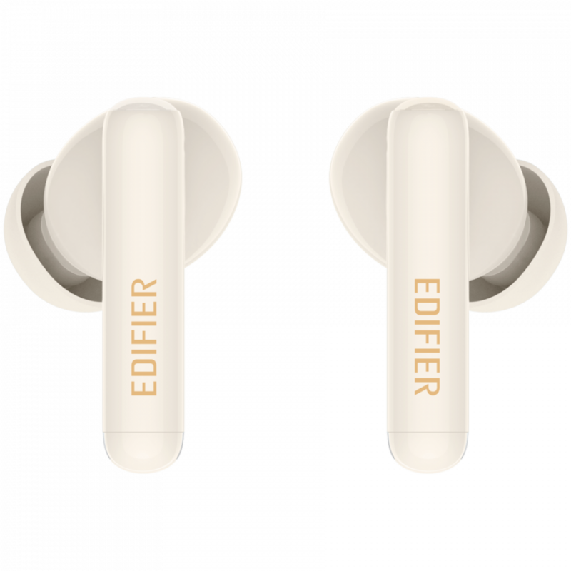 Edifier X5 Pro TWS Earbuds, BT V5.3, ANC, Touch controls, Up to 31H Battery, USB-C, IP55, Ivory