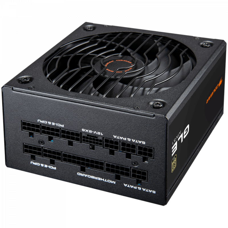 COUGAR GLE 1200 PSU, 80 plus Gold, 1200W, Fully Modular