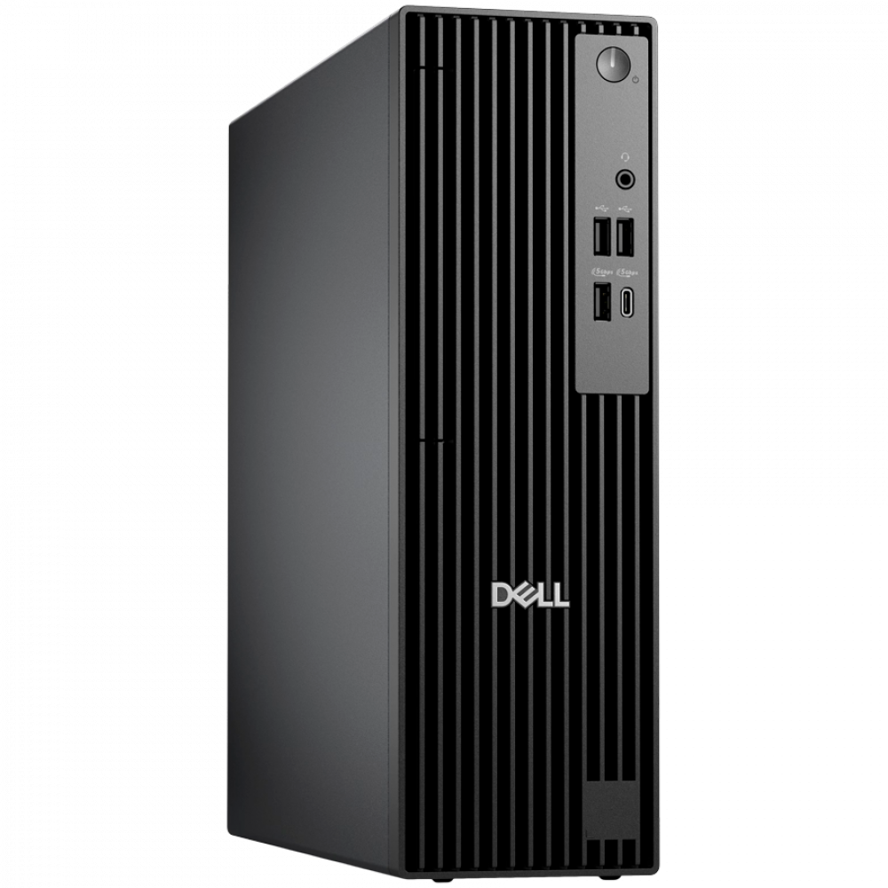 Dell Pro Slim (QCS1250), Intel Core i3 14100 (4C, up to 4.7GHz), 8GB (1x8GB) DDR5, 512GB M.2 SSD, Integrated Intel Graphics, BG KBD, Mouse, Ubuntu, 3Y ProSupport