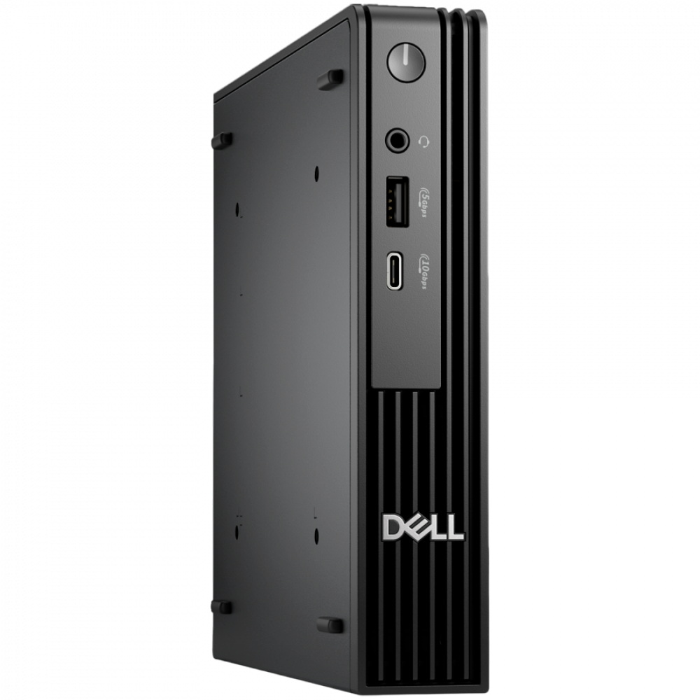 Dell Pro Micro (QCM1250), Intel Core Ultra 5 235T vPro(14C, 13 TOPS NPU, up to 5.0GHz), 8GB (1x8GB) DDR5, 512GB M.2 SSD, Integrated Intel Graphics, BG KBD, Mouse, Ubuntu, 3Y ProSupport
