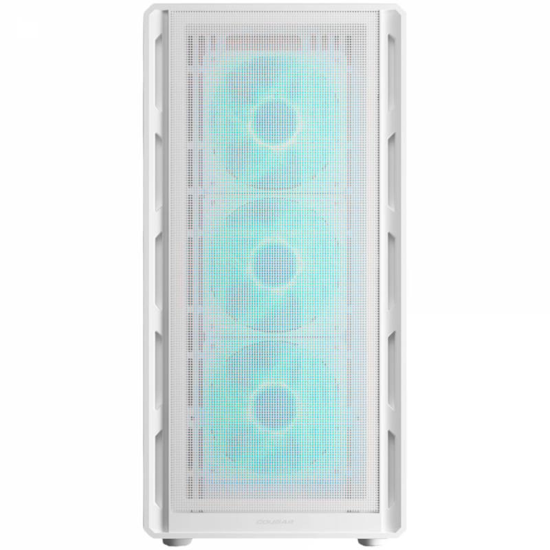 COUGAR AIRFACE PURE PRO PC Case, Mid Tower, White
