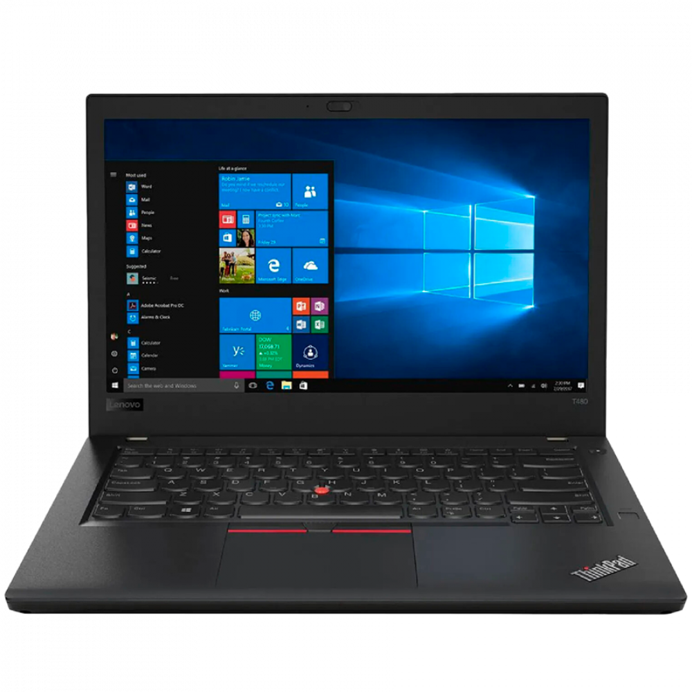 LENOVO THINKPAD T480 I5-8350U CPU 1.70GHZ 14" (1920 x 1080) 16 GB 512 GB NVMe SSD Windows 11 Pro BG KBD 1Y 1m battery