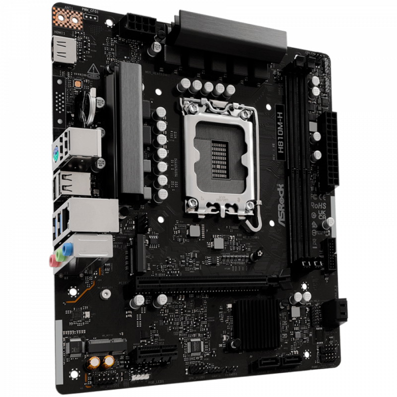 ASROCK H810M-H mATX LGA1851 DDR5