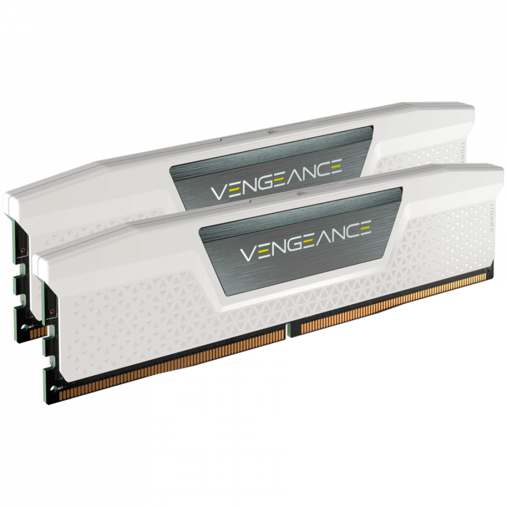 CORSAIR VENGEANCE DDR5 32GB (2 x 16GB) DDR5 6400 CL36-48-48-104 1.35V EXPO & XMP - White