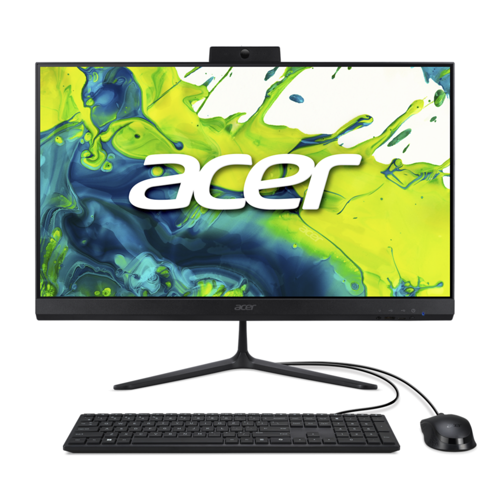 Kомпютър All-in-One Acer Aspire C24-B DQ.BRREX.002 - 23.8" inch IPS FHD(1920x1080) Intel Core 5 120U, 16GB DDR4, 1TB SSD, Linux