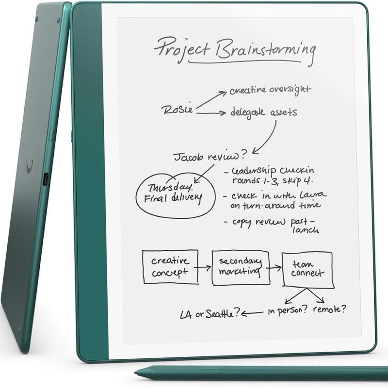 Amazon Kindle Scribe (2024) четец 64GB 10.2", с включен Premium Pen, зелен