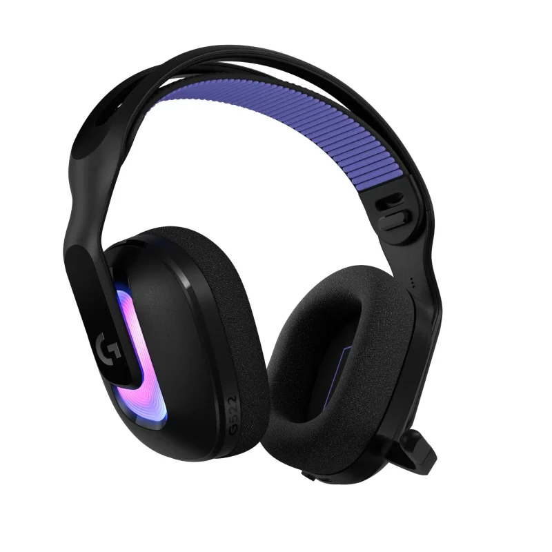 Геймърски слушалки Logitech G522 Lightspeed Wireless RGB, Микрофон, Черни - Image 2