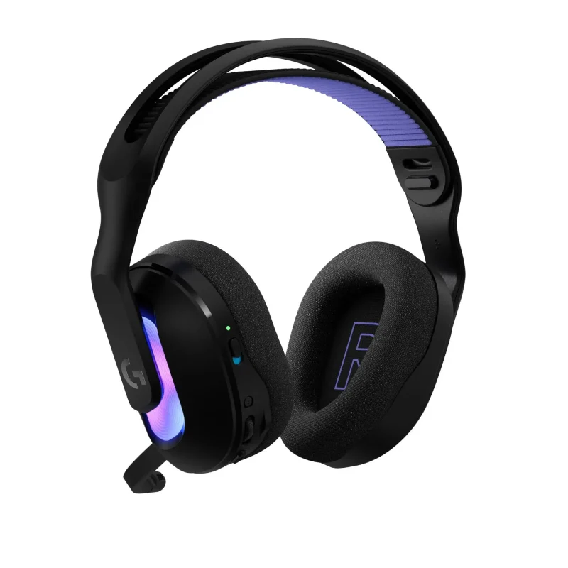Геймърски слушалки Logitech G522 Lightspeed Wireless RGB, Микрофон, Черни - Image 4