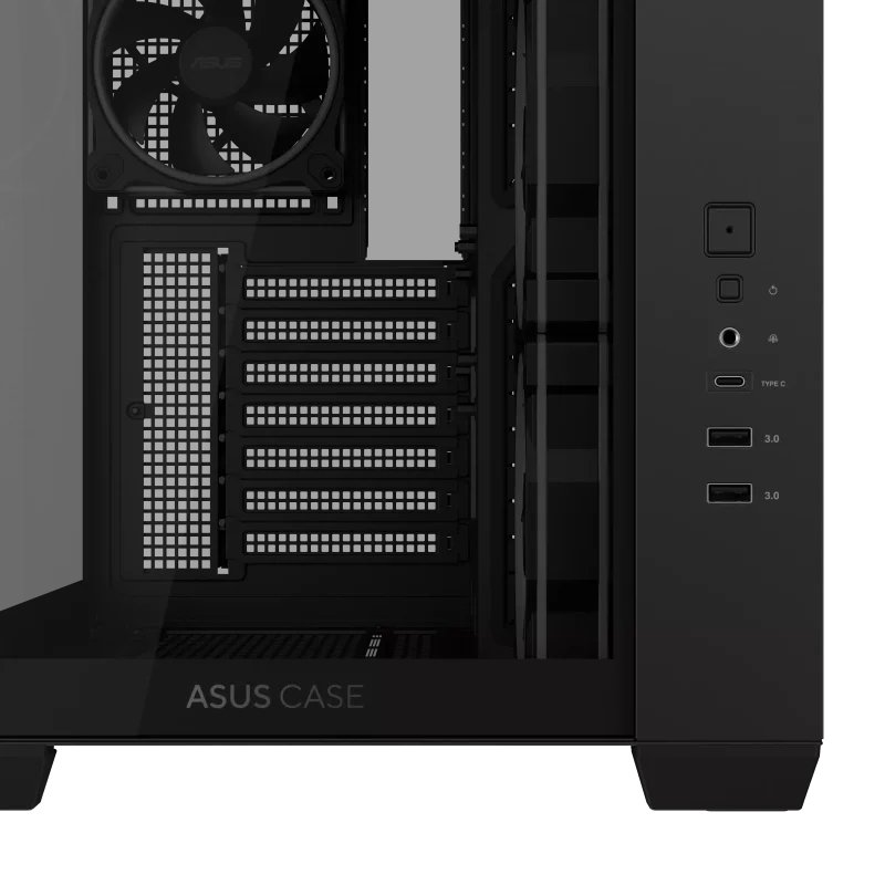 Кутия ASUS A32 PLUS Tempered Glass + 4 ARGB Вентилатора - Black - Image 13