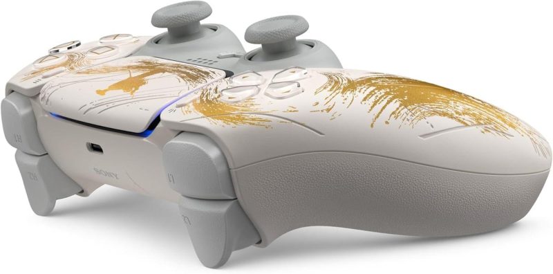 Безжичен контролер Sony DualSense - Ghost of Yotei Gold Limited Edition - Image 3