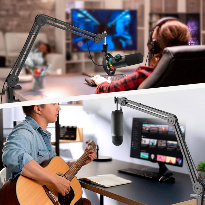 Стойка за микрофон FIFINE BM63 Super Steady Boom Arm - Image 8