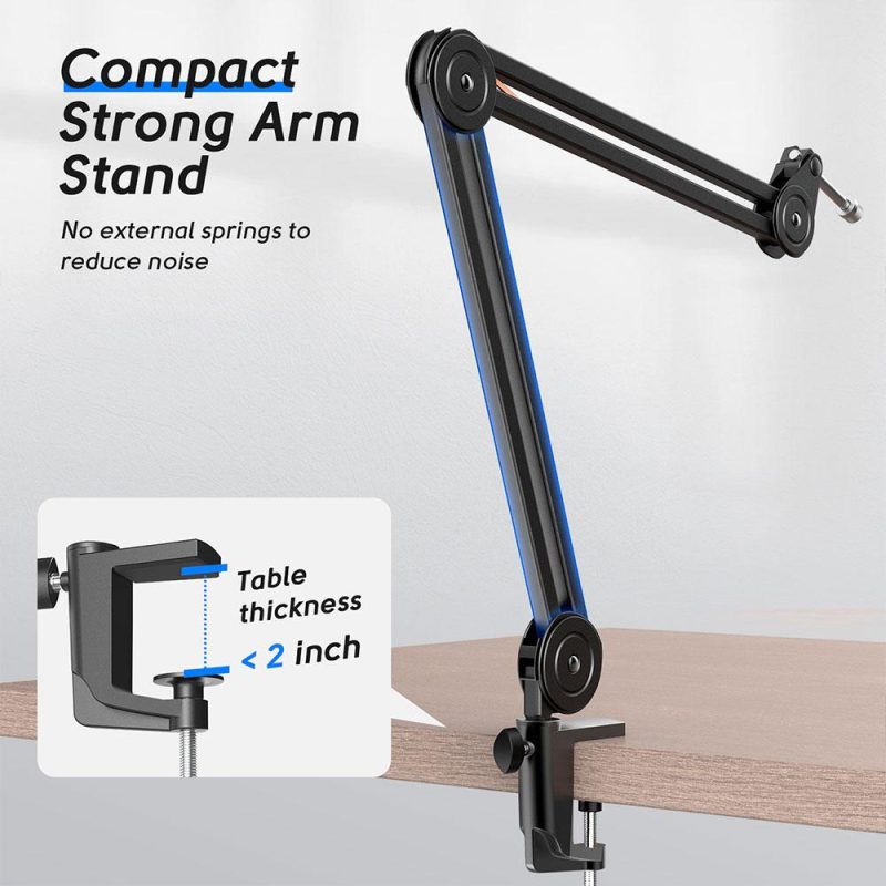 Стойка за микрофон FIFINE BM63 Super Steady Boom Arm - Image 5
