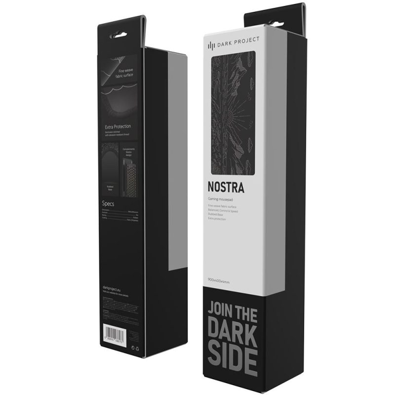 Геймърски пад Dark Project - Nostra Black XL - Image 9