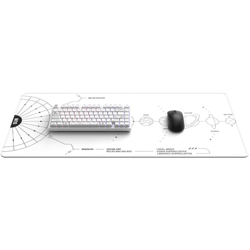 Геймърски пад Dark Project - Terra Nova White XL - Image 4