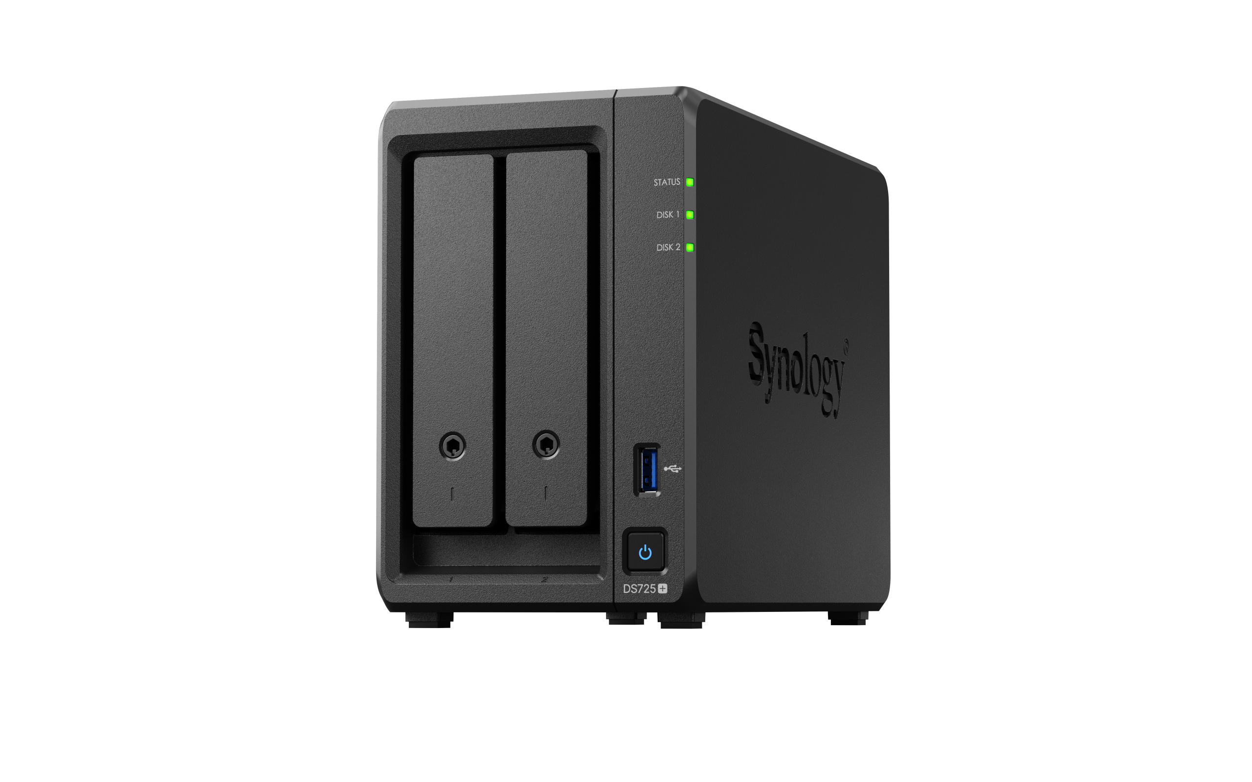 Мрежов сторидж NAS Synology DS725+, за 2 диска 3.5"/2.5", 2 x M.2 NVMe - Image 4