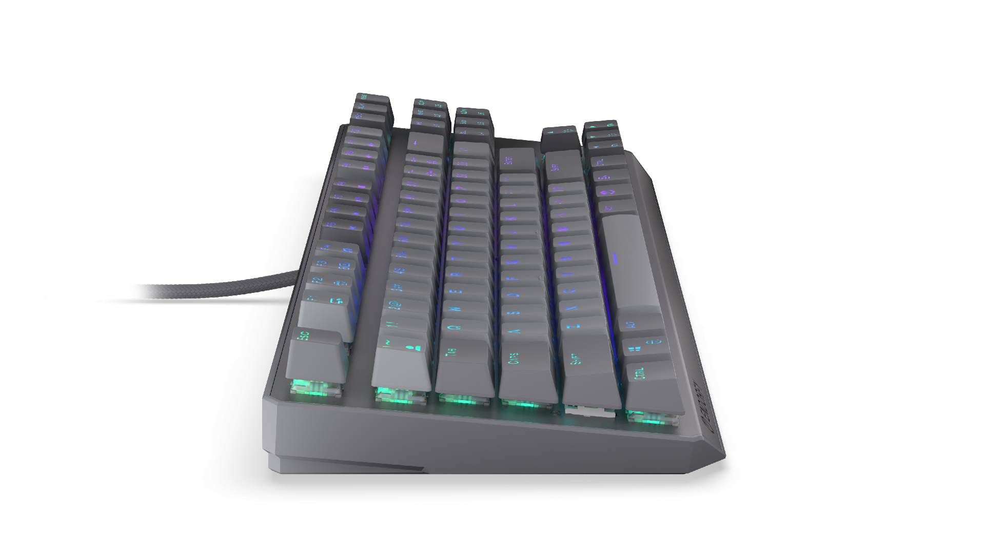 Endorfy механична клавиатура Thock V2 TKL, PBT, Endorfy Red switch, US Layout - Image 5