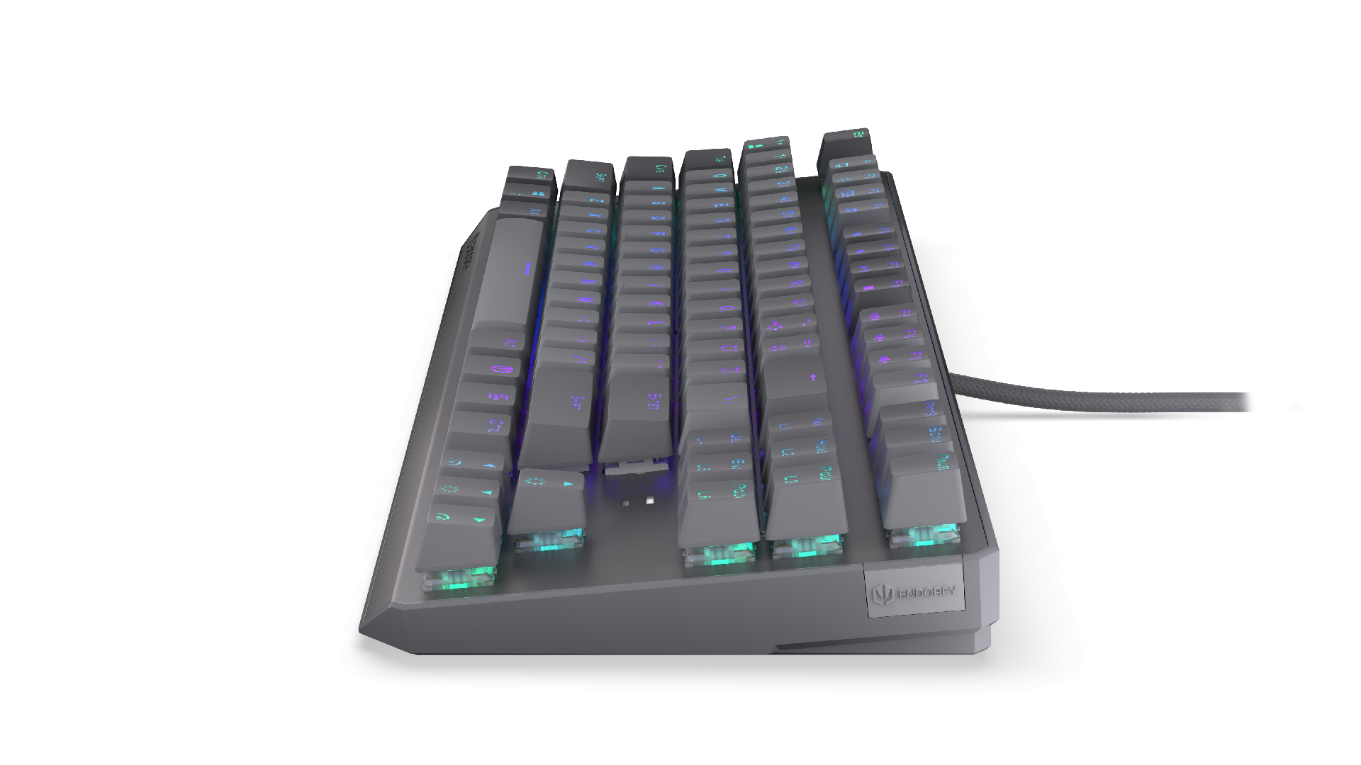 Endorfy механична клавиатура Thock V2 TKL, PBT, Endorfy Red switch, US Layout - Image 6