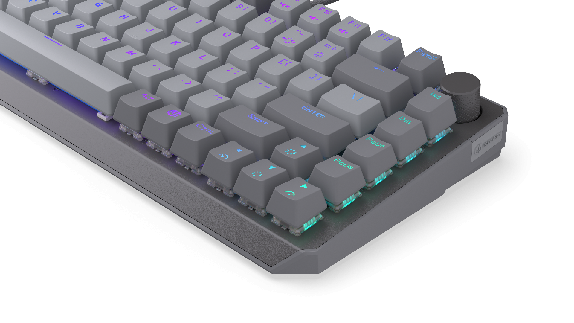 Endorfy механична клавиатура Thock V2 75%, PBT, Endorfy Red switch, US Layout - Image 7