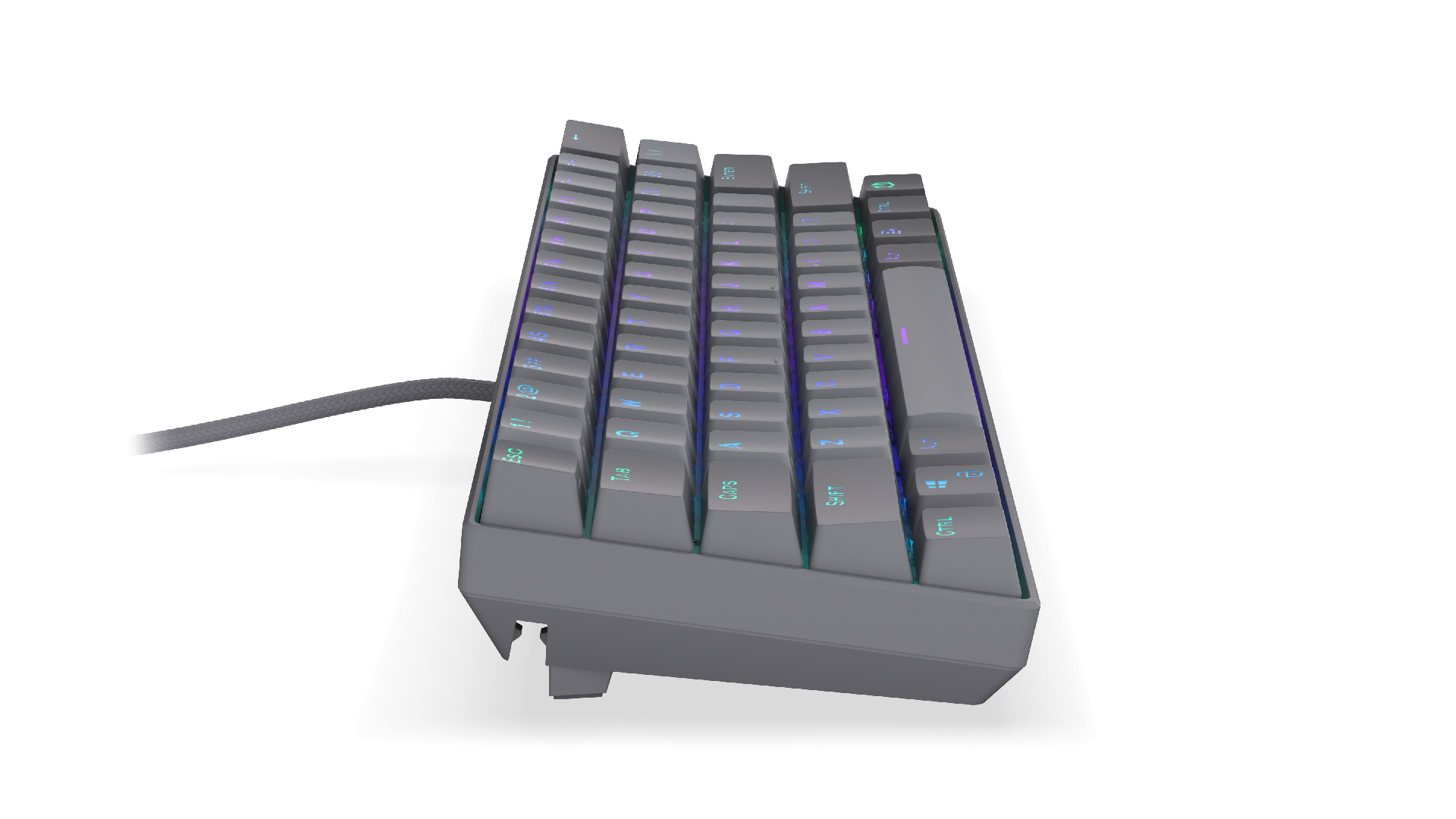 Endorfy механична клавиатура Thock V2 Compact, PBT, Endorfy Red switch, US Layout - Image 5