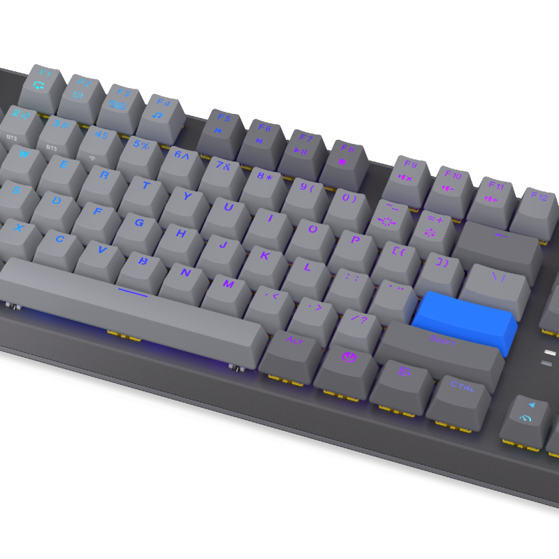Endorfy механична клавиатура Thock Wireless V2 TKL, PBT, Endorfy Yellow switch, US Layout