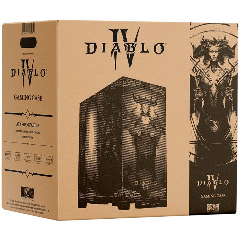 Кутия Diablo IV - Lilith PC Gaming Case Limited Edition ATX - Image 9