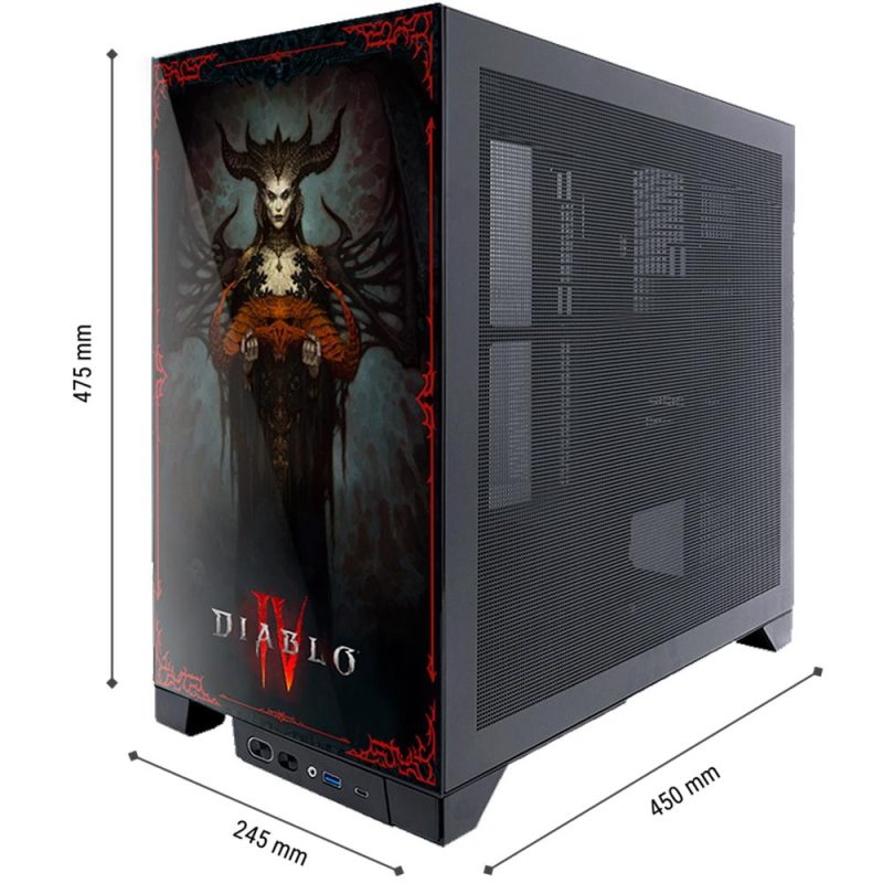 Кутия Diablo IV - Lilith PC Gaming Case Limited Edition ATX - Image 7