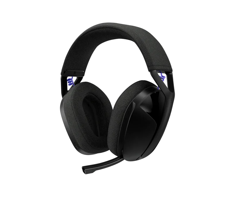 Геймърски безжични слушалки Logitech G321 Lightspeed, Микрофон, Черни
