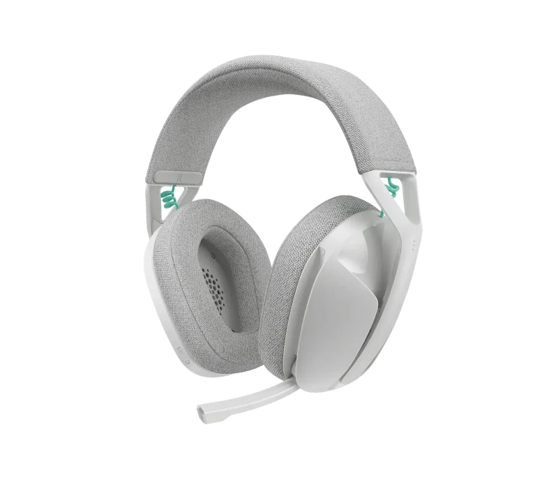Геймърски безжични слушалки Logitech G321 Lightspeed, Микрофон, Бели