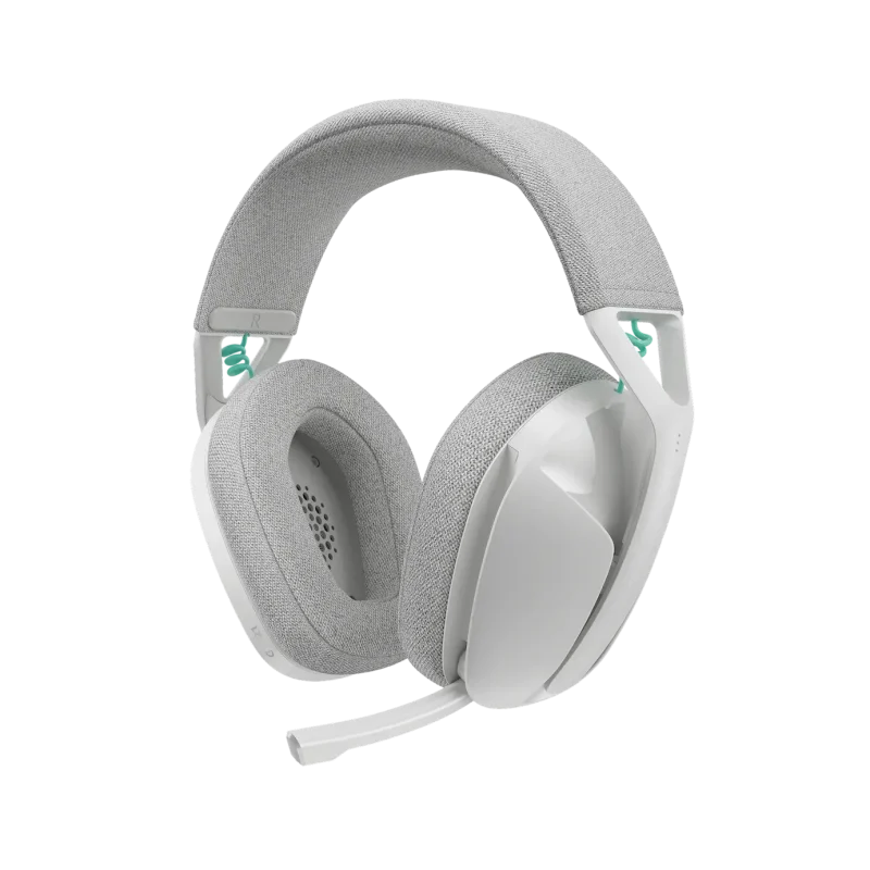 Геймърски безжични слушалки Logitech G321 Lightspeed, Микрофон, Бели