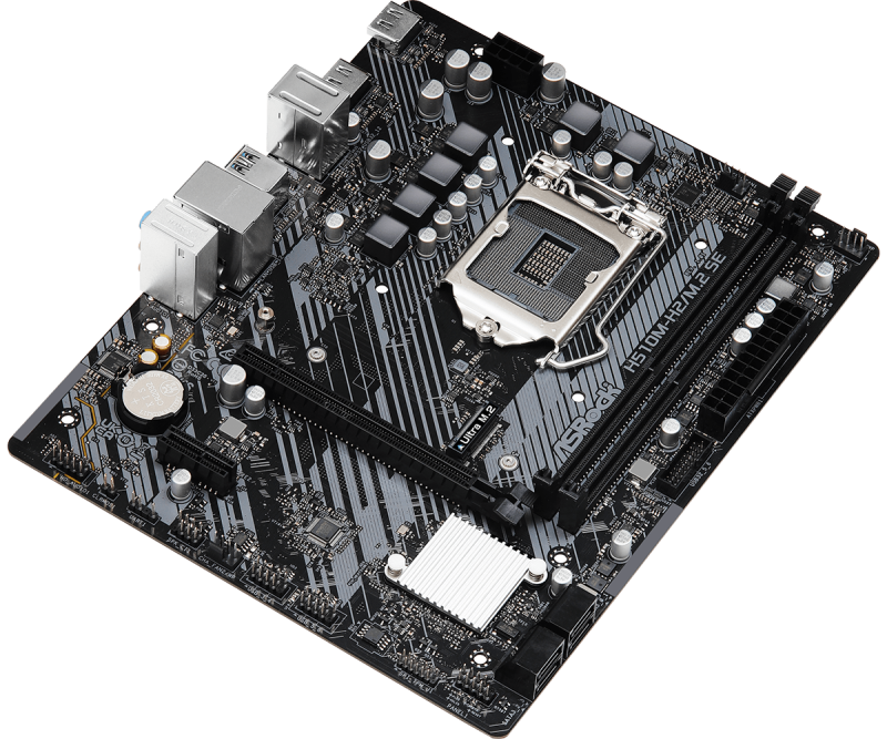 Дънна платка ASRock H510M-H2/M.2 SE, LGA1200, DDR4, mATX - Image 3