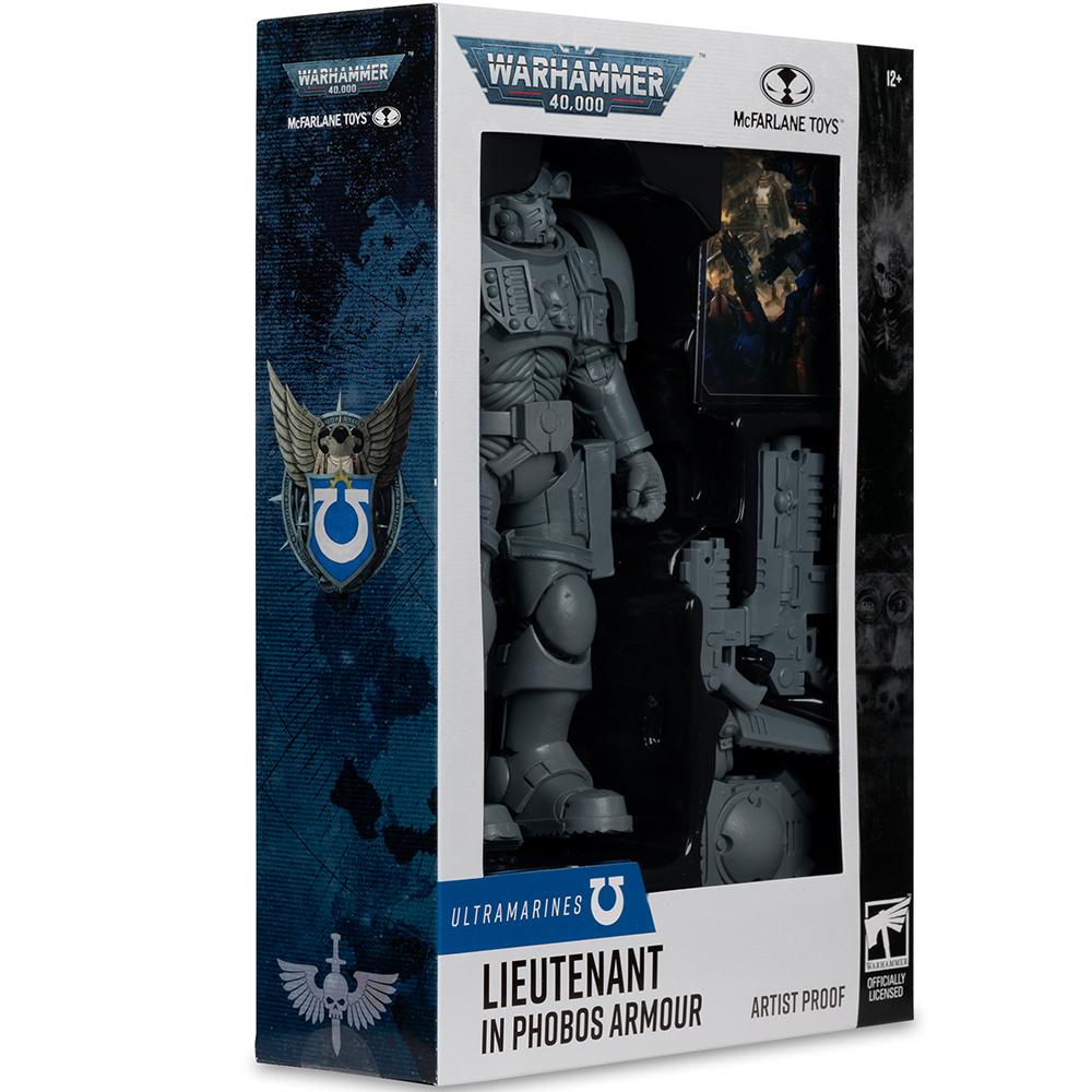 Фигурка Warhammer 40,000 Lieutenant in Phobos Armour (Ultramarines) Artist Proof 7in Figure McFarlane - Image 8
