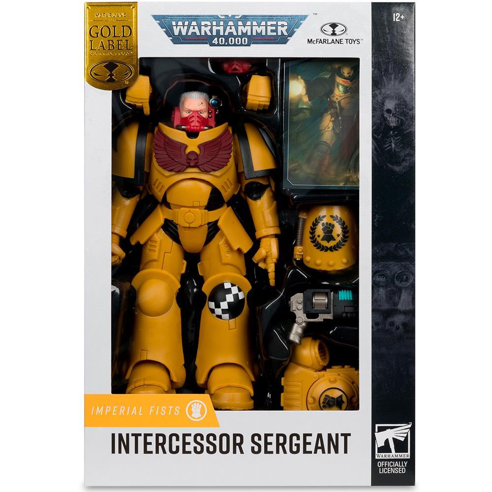 Фигурка Warhammer 40,000 Intercessor Sergeant (Imperial Fist) Gold Label 7in Figure McFarlane - Image 7