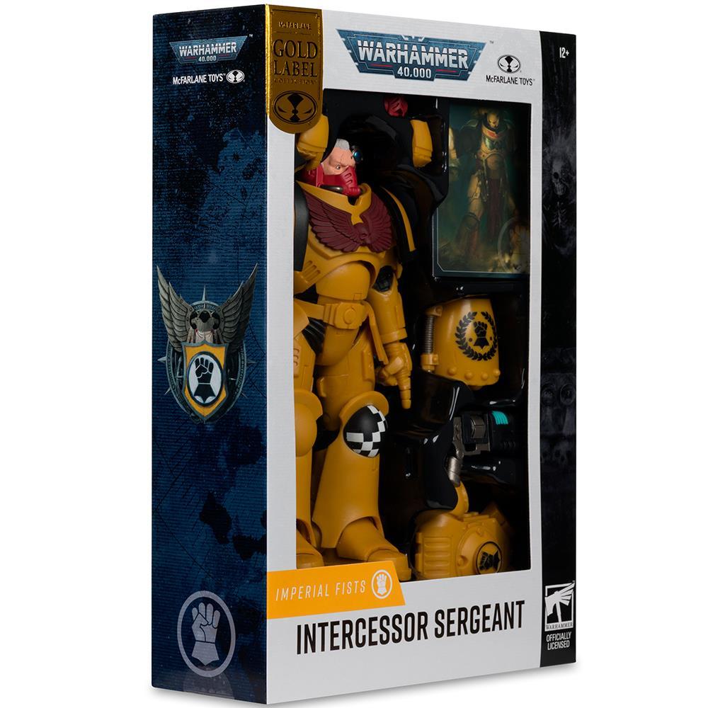 Фигурка Warhammer 40,000 Intercessor Sergeant (Imperial Fist) Gold Label 7in Figure McFarlane - Image 8