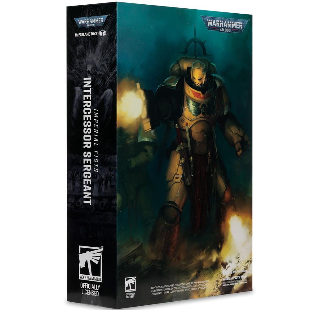 Фигурка Warhammer 40,000 Intercessor Sergeant (Imperial Fist) Gold Label 7in Figure McFarlane - Image 9