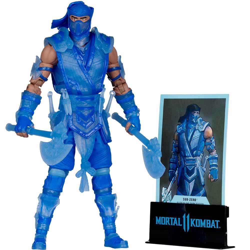 Фигурка McFarlane Toys MORTAL KOMBAT 11 - Sub-Zero (Glow In The Dark Edition - Gold Label) - Image 3