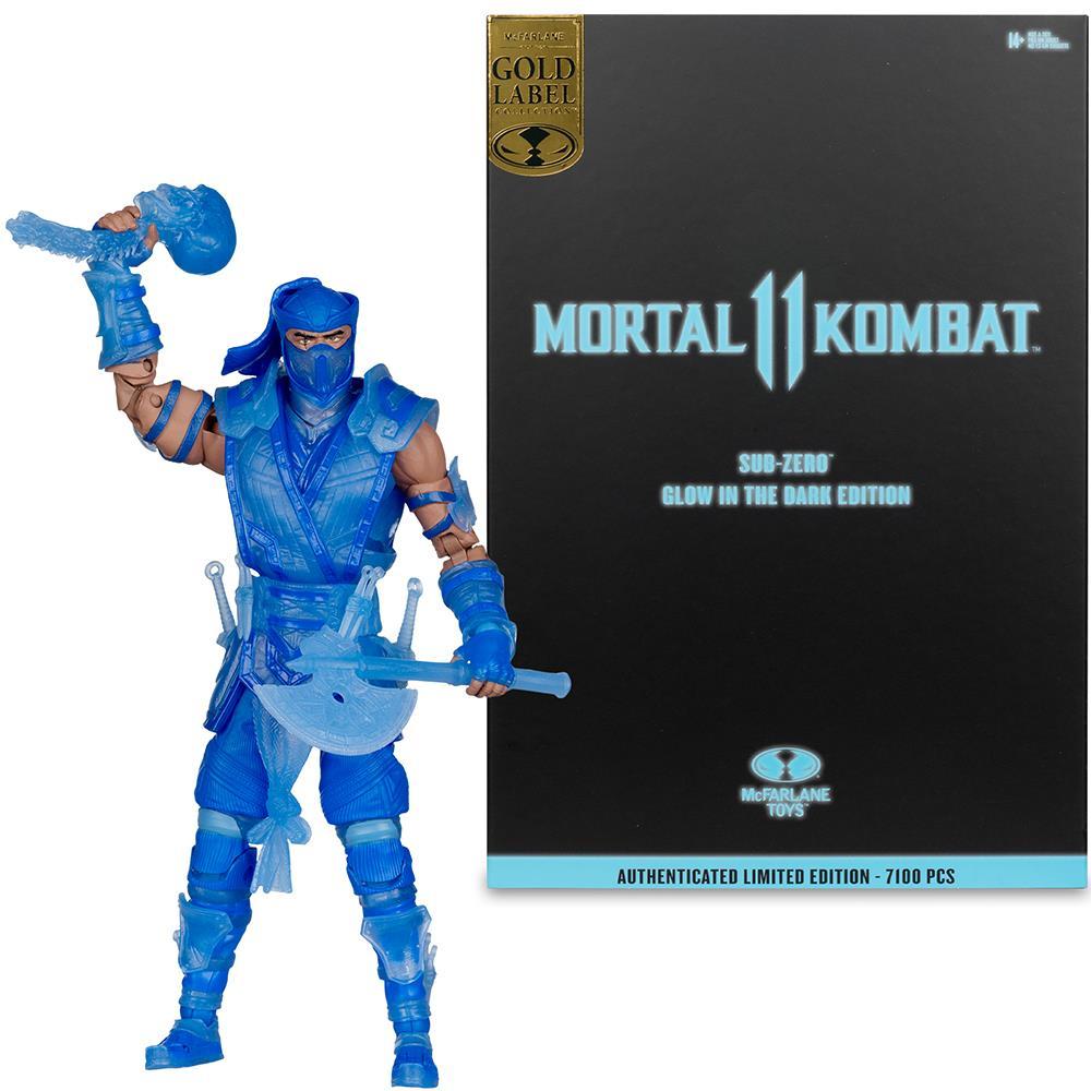 Фигурка McFarlane Toys MORTAL KOMBAT 11 - Sub-Zero (Glow In The Dark Edition - Gold Label) - Image 4