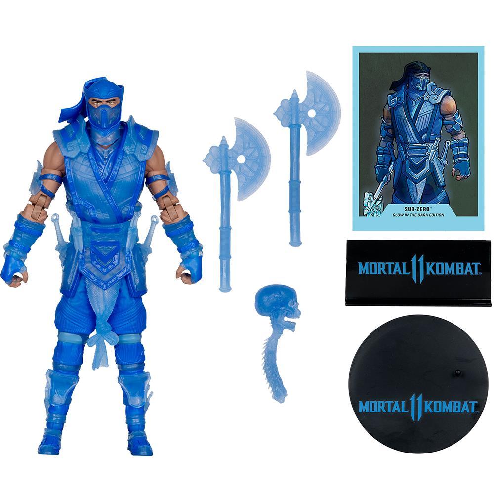 Фигурка McFarlane Toys MORTAL KOMBAT 11 - Sub-Zero (Glow In The Dark Edition - Gold Label) - Image 5