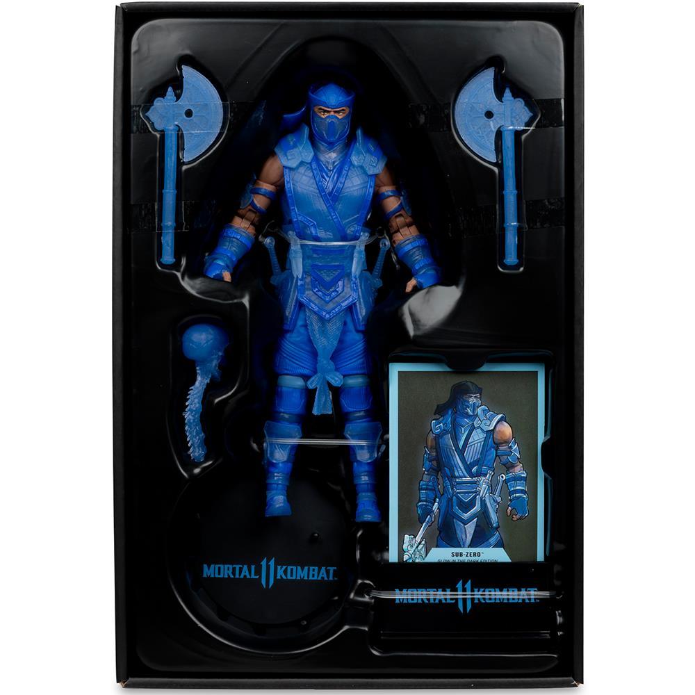 Фигурка McFarlane Toys MORTAL KOMBAT 11 - Sub-Zero (Glow In The Dark Edition - Gold Label) - Image 7