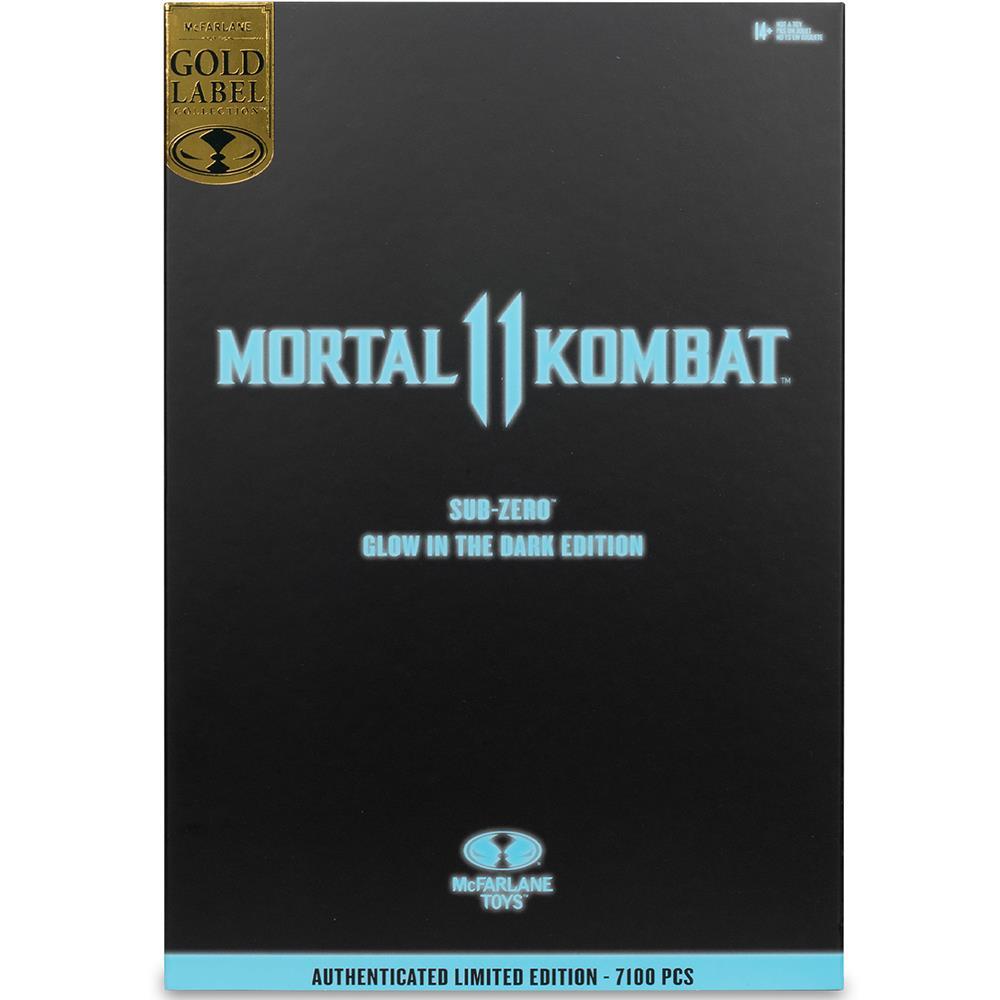 Фигурка McFarlane Toys MORTAL KOMBAT 11 - Sub-Zero (Glow In The Dark Edition - Gold Label) - Image 8