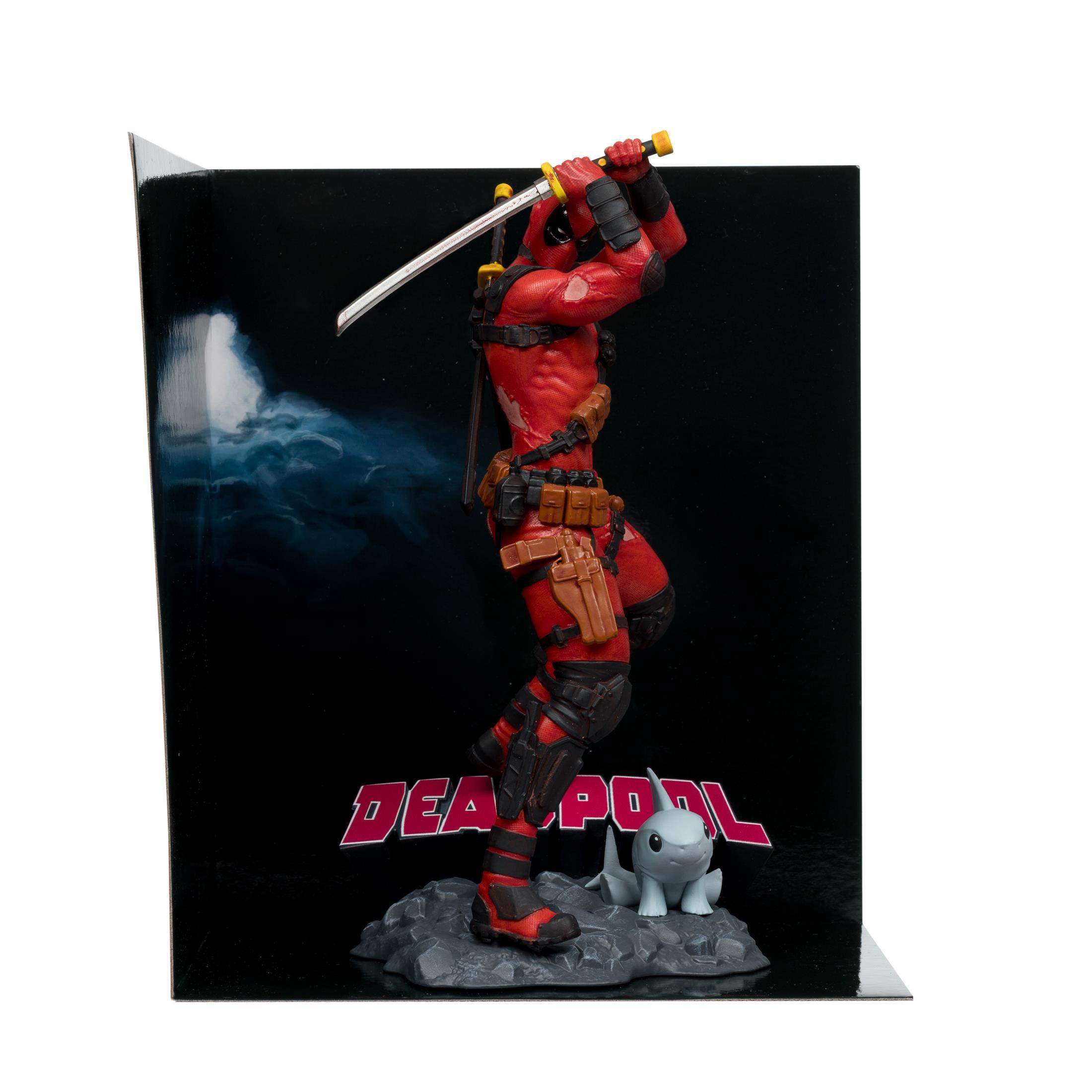 Фигурка Marvel Deadpool 1:10th Scale Collectible with Scene (Deadpool #1) McFarlane