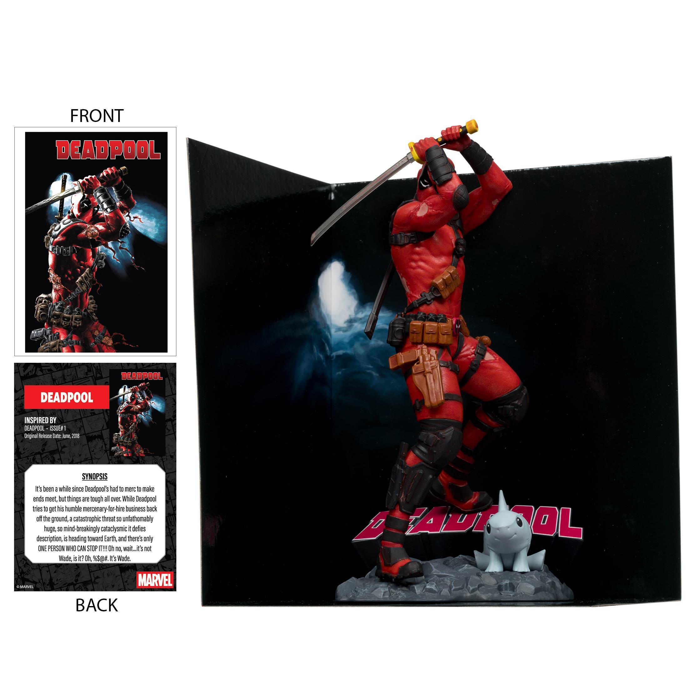 Фигурка Marvel Deadpool 1:10th Scale Collectible with Scene (Deadpool #1) McFarlane - Image 5