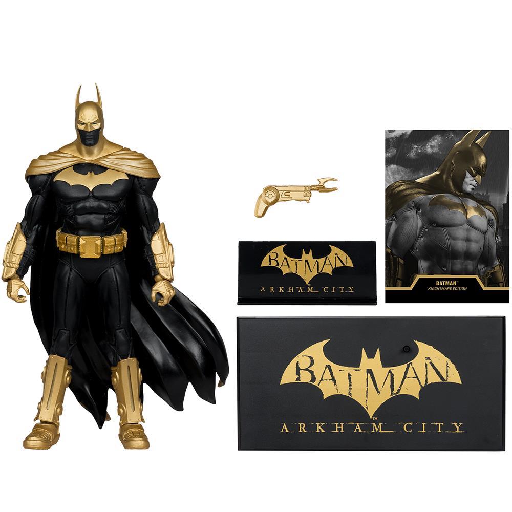 Фигурка McFarlane Toys DC MULTIVERSE Batman Arkham City (Knightmare Edition - Gold Label) - Image 8