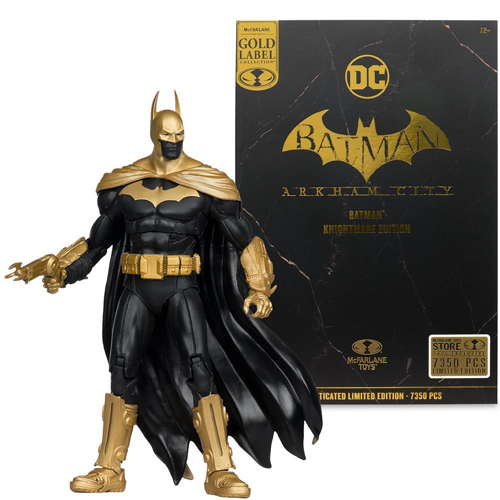 Фигурка McFarlane Toys DC MULTIVERSE Batman Arkham City (Knightmare Edition - Gold Label) - Image 9
