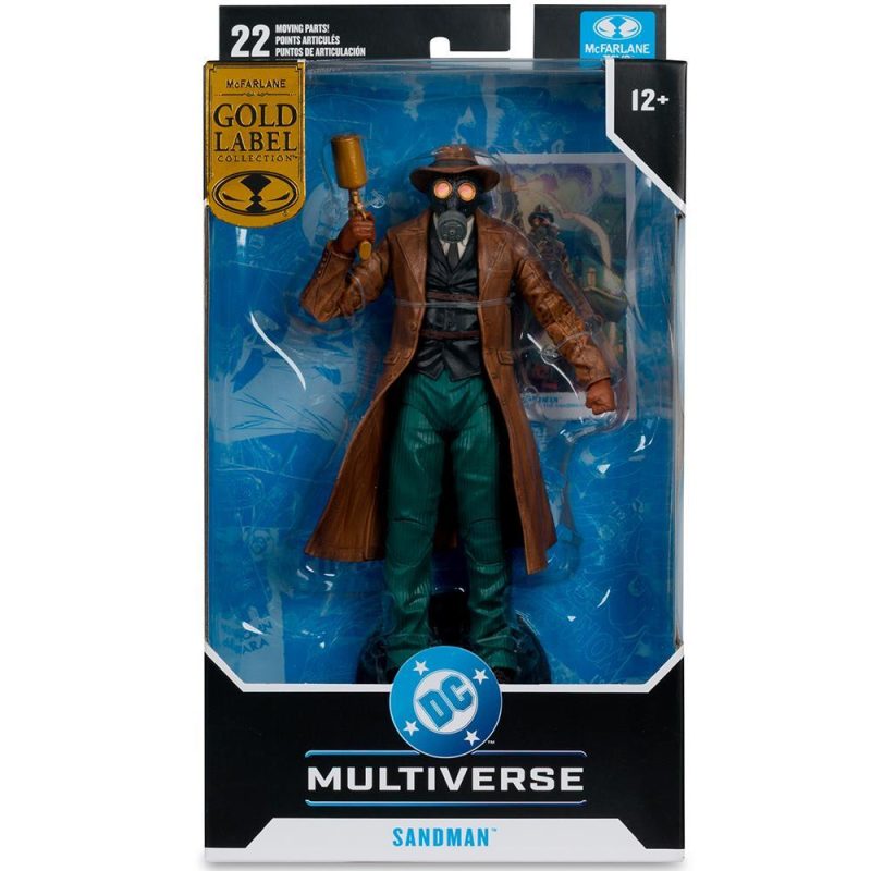 Фигурка McFarlane Toys DC MULTIVERSE Sandman (Wesley Dodds: The Sandman) Gold Labe - Image 6