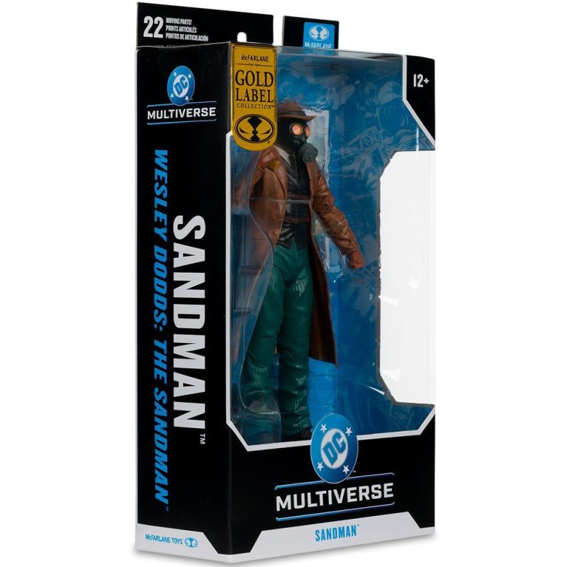 Фигурка McFarlane Toys DC MULTIVERSE Sandman (Wesley Dodds: The Sandman) Gold Labe - Image 7