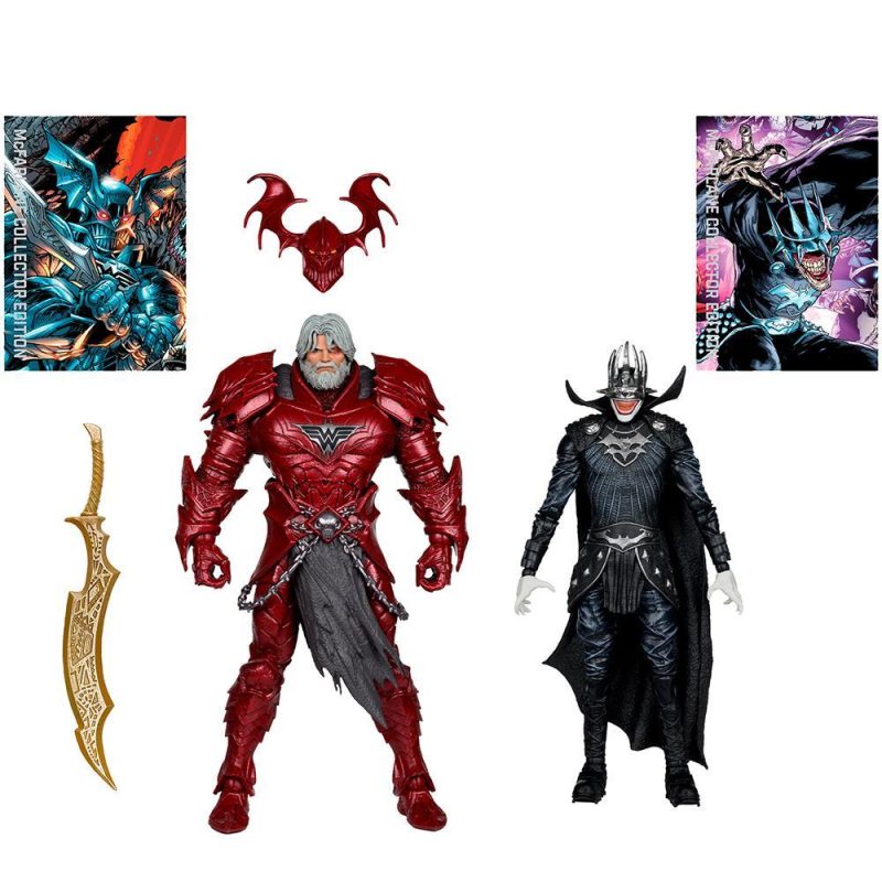 Фигурка DC Multiverse Batman Who Laughs (Knight Armor) & The Merciless (Dark Multiverse) 7in - Image 5