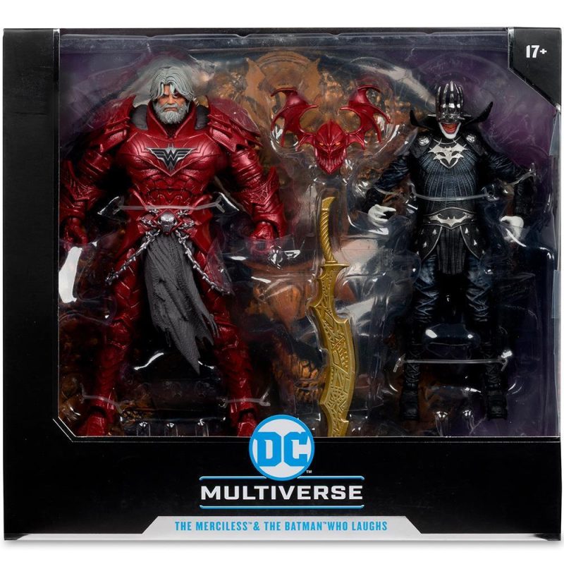 Фигурка DC Multiverse Batman Who Laughs (Knight Armor) & The Merciless (Dark Multiverse) 7in - Image 8