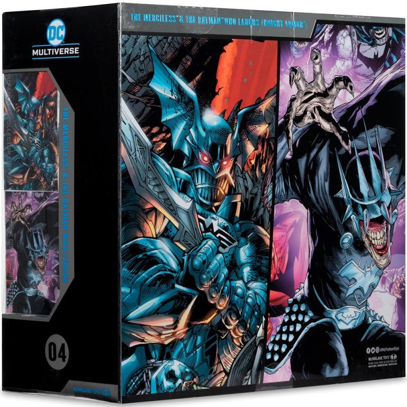Фигурка DC Multiverse Batman Who Laughs (Knight Armor) & The Merciless (Dark Multiverse) 7in - Image 9